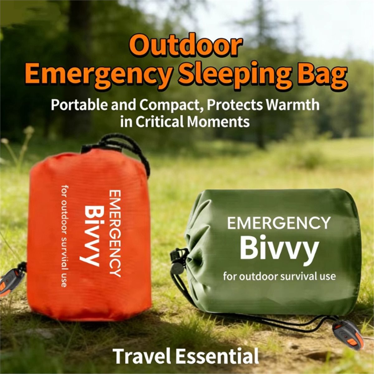 Emergency Sleeping Bag Surviva - đánh giá và giá Bivy Bag Emergency
