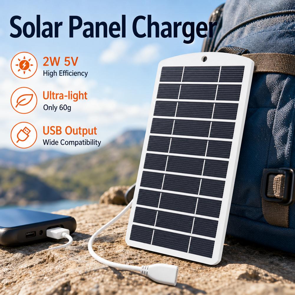 Portable USB Solar Panel Charg - đánh giá và giá Solar Emergency Charger