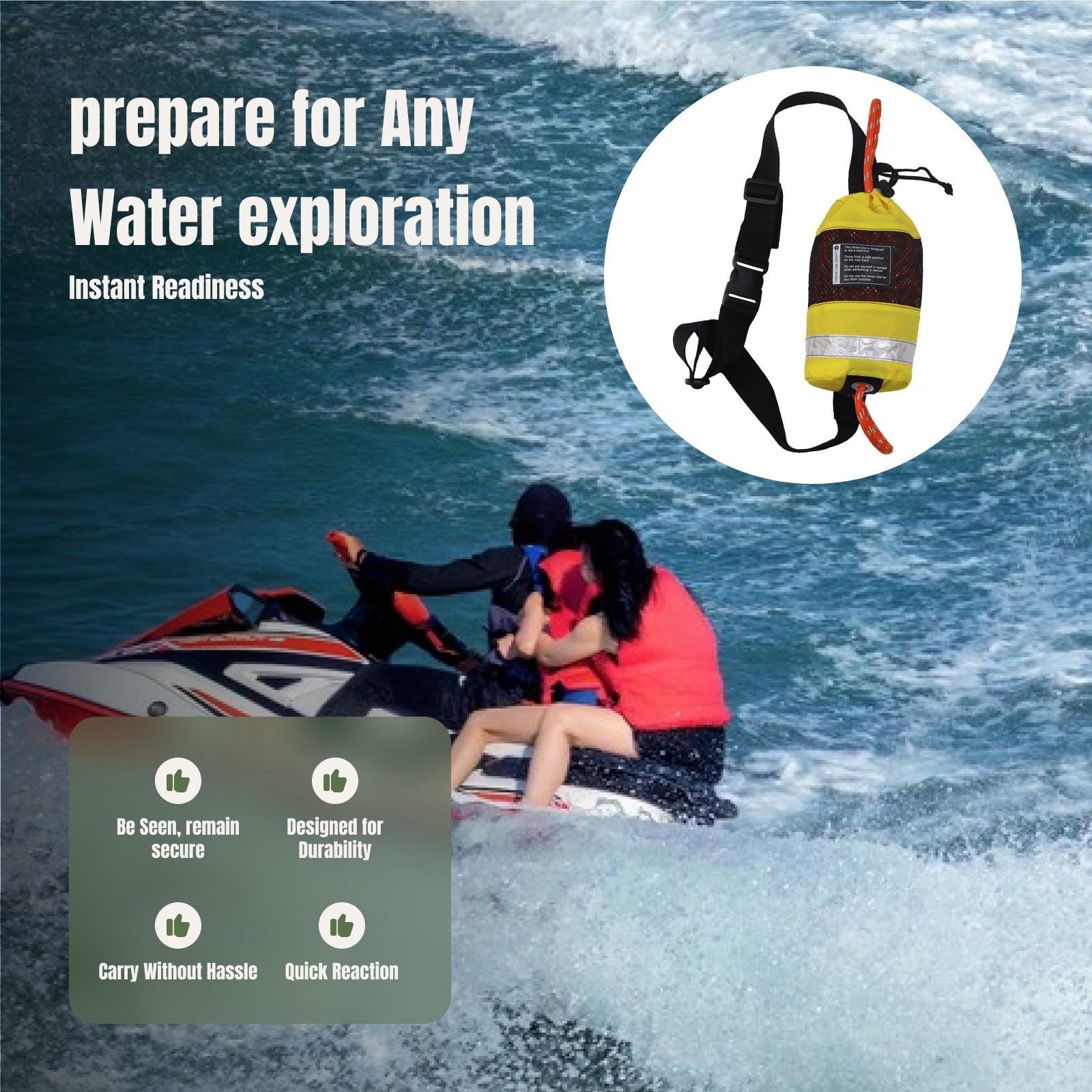 Kayak Throw Rope Bag Water Res - đánh giá và giá Rescue Rope Throw