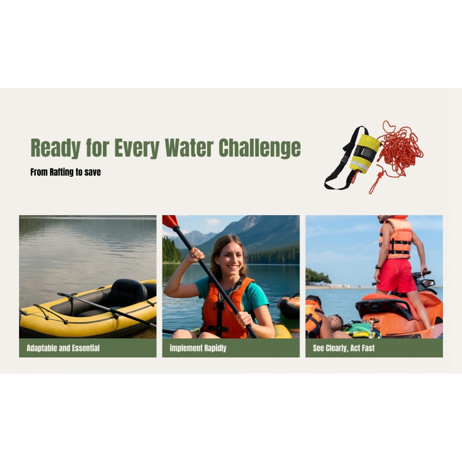 Kayak Throw Rope Bag Water Res - đánh giá và giá Rescue Rope Throw